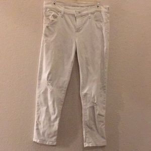 White Calvin Klein Jeans